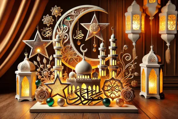 ide dekorasi ramadhan dari styrofoam 3