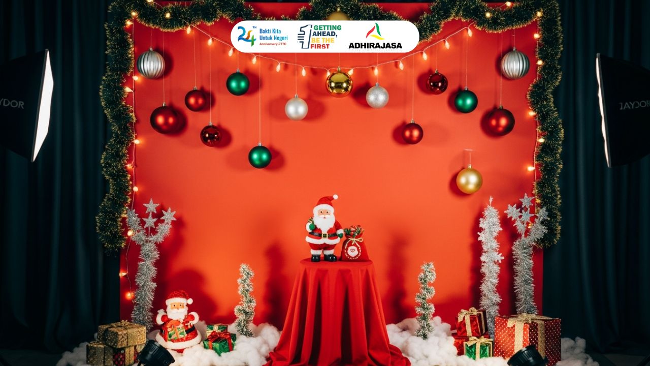 Inspirasi Dekorasi Photobooth Natal Simple dan Keren