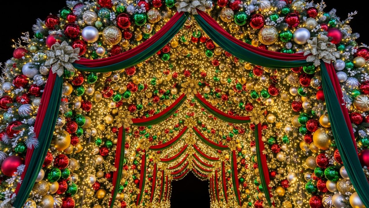 Archway Full-Ornament untuk Spot Foto Instagramable