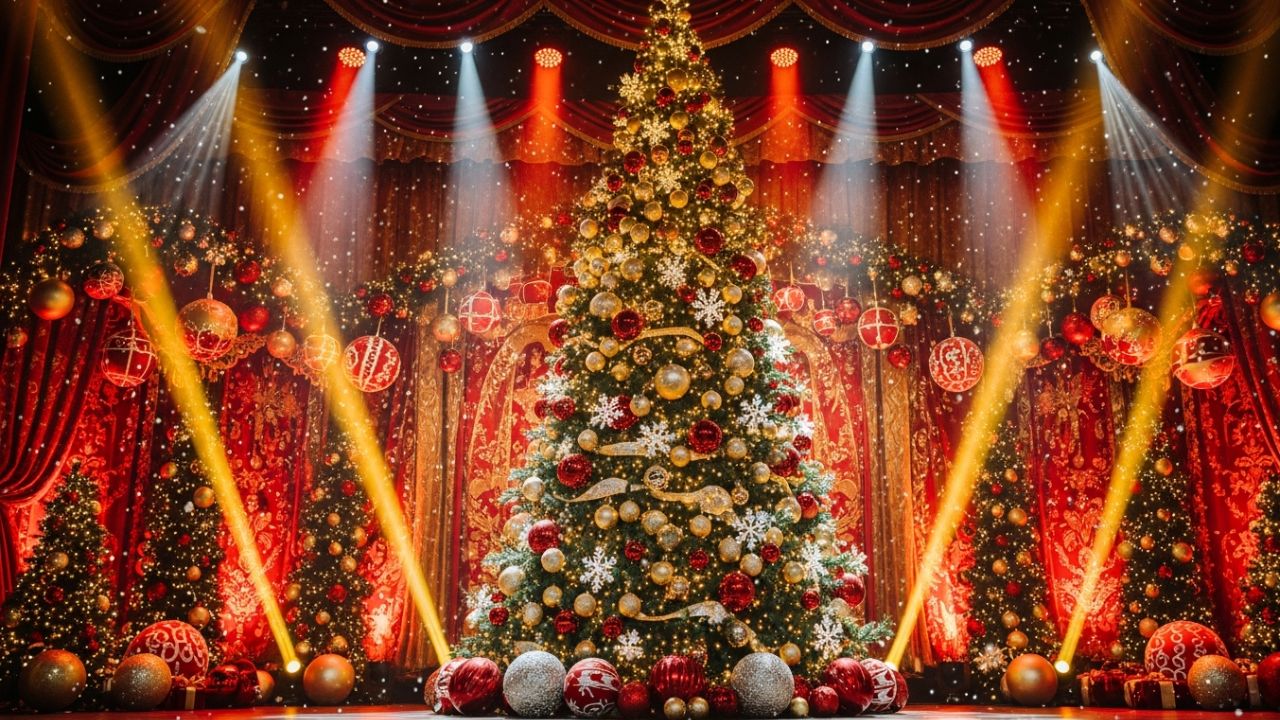 Dekorasi Panggung Natal
