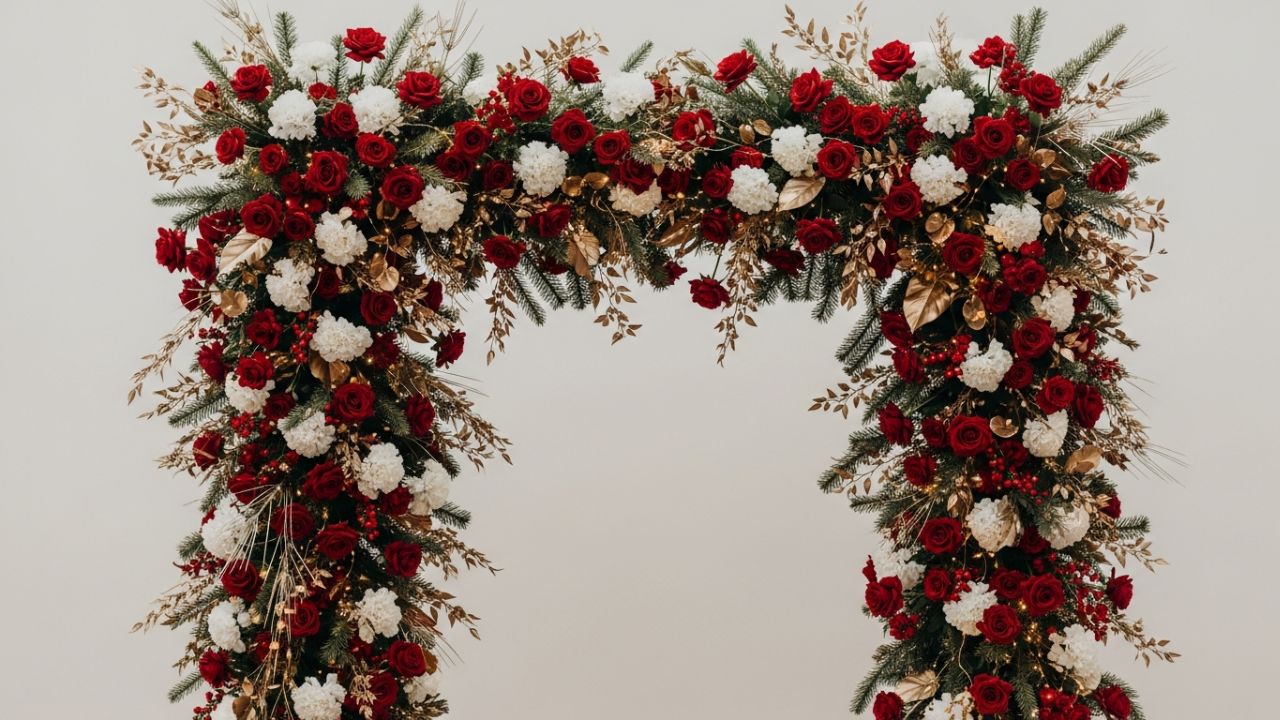 Archway Floral Christmas